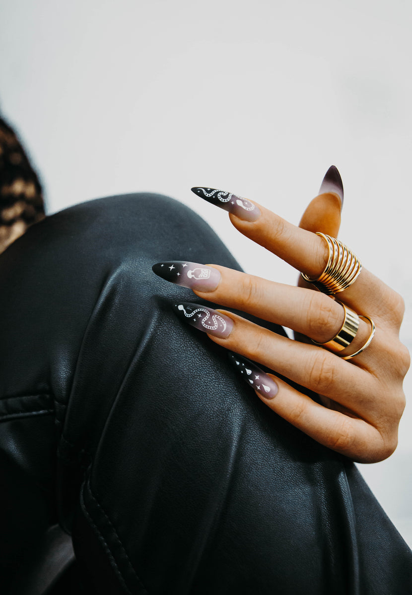 feather nail designs tumblr